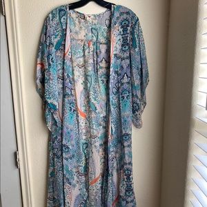 One clothing paisley kimono